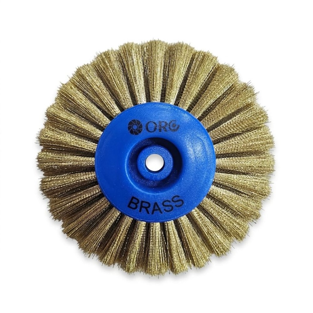 Cepillo de bronce/laton Oro