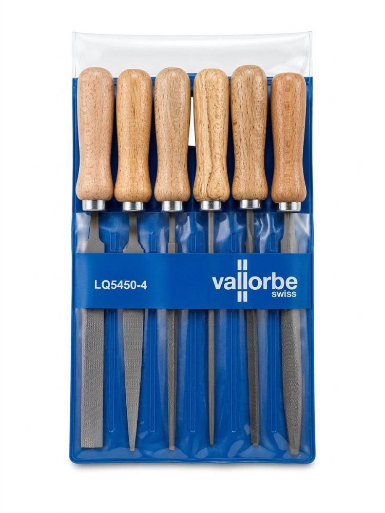 Juego de limas x6 VALLOBER