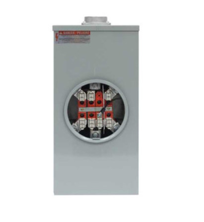 Base socket: 7 Terminales, 200 amp, Milbank USA, S2417