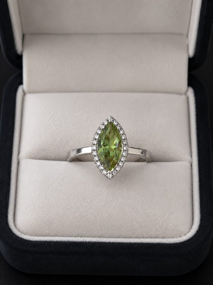 ANILLO CUARZO LIMÒN ROMBO (2.7)