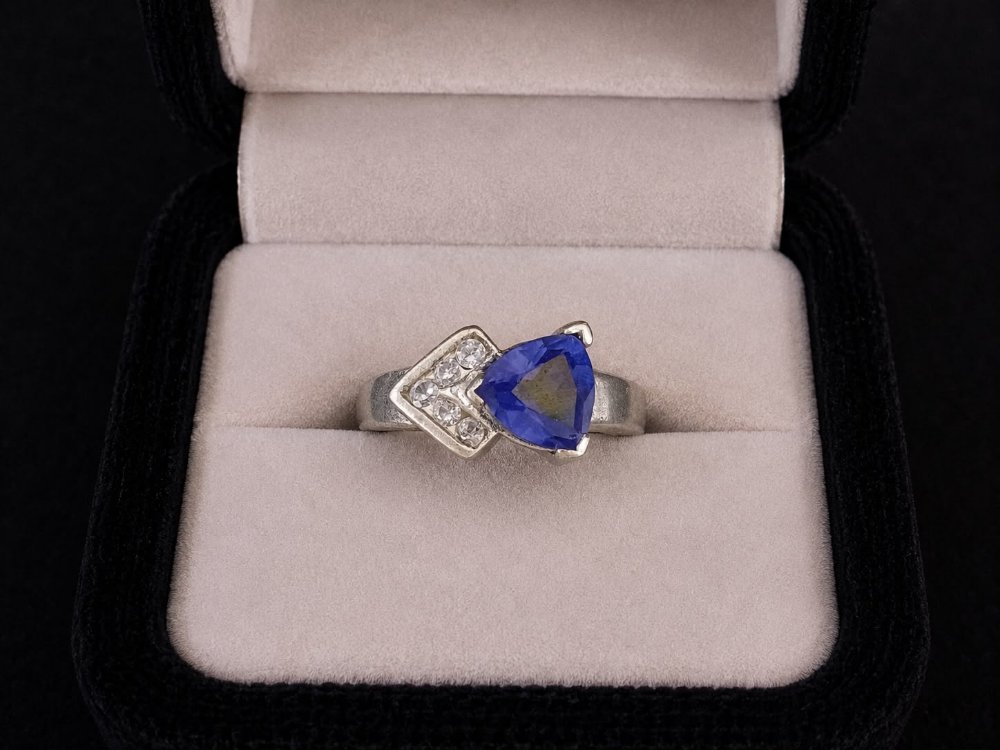 ANILLO CIRC AZUL FLECHA (6.18)