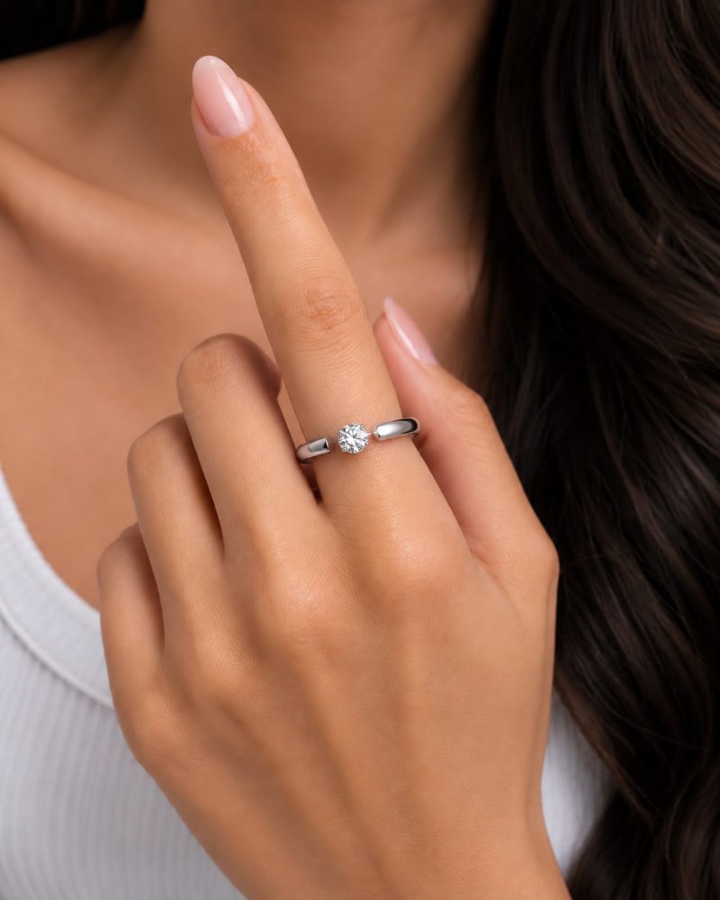 ANILLO DE COMP PLATEADO ACERO