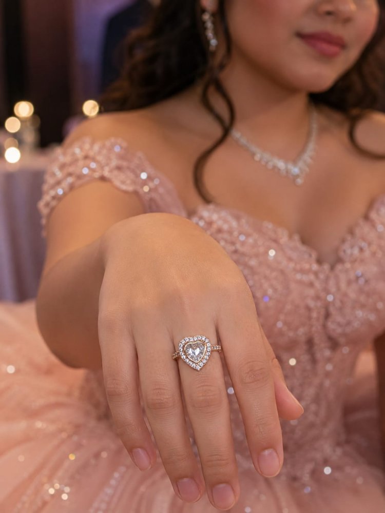 ANILLO CORA PRINCESA ORO LAMINADO
