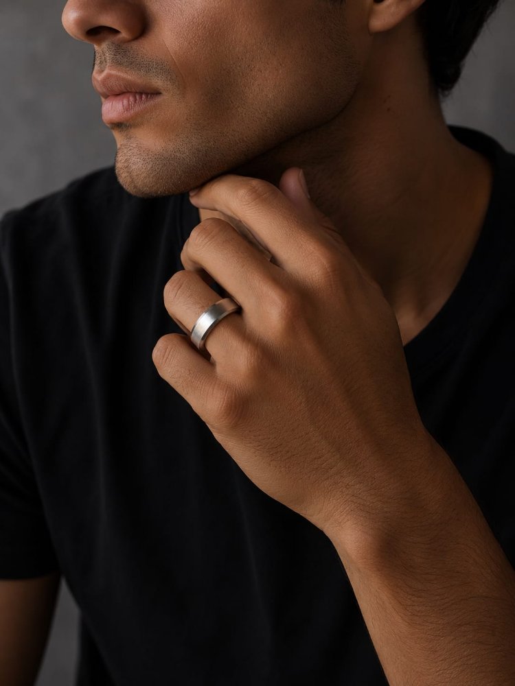 ANILLO 8MM ACERO