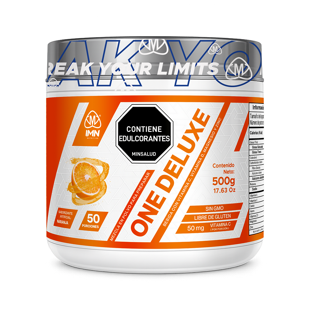 One deluxe (vitamina c) naranja 500 gr
