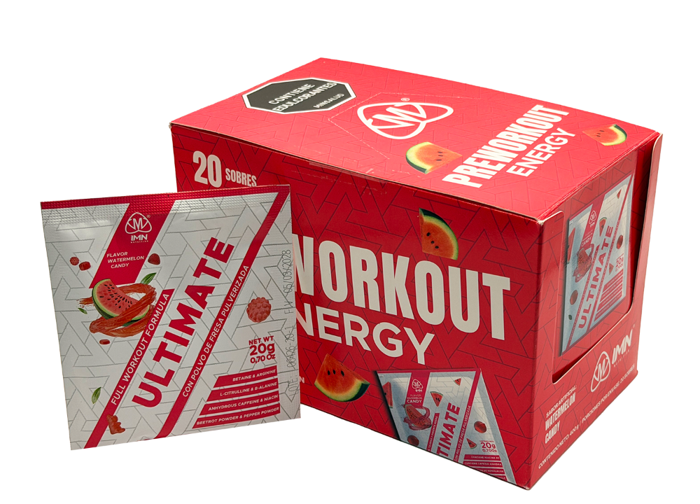 ultimate watermelon sachet 20 sobres