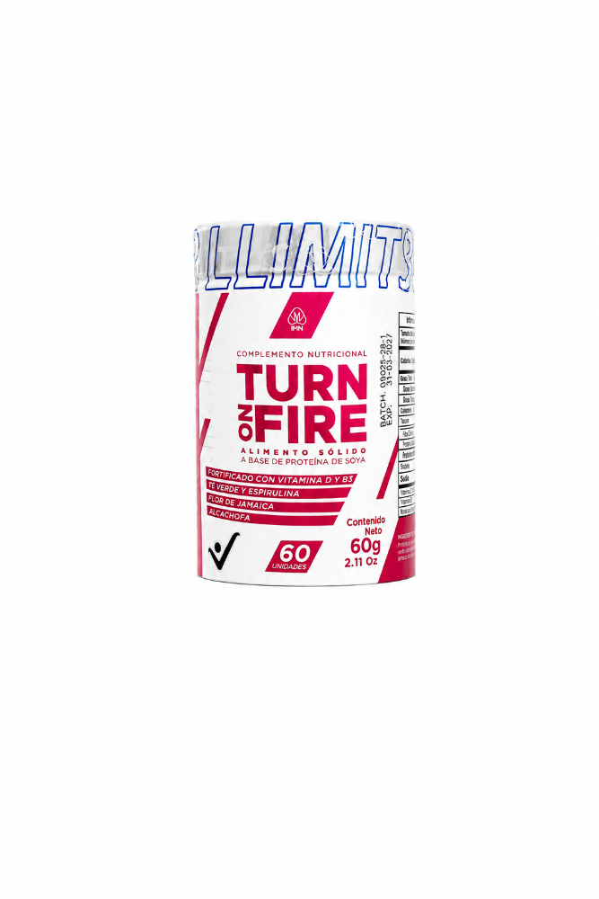Turn on fire (termogenico) 60 caps