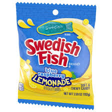 SWEDISH FISH BLUERASPBERRY LEMONADE 3.590Z