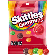 SKITTLES GUMMIES ORIGINAL 5.8 OZ BAG