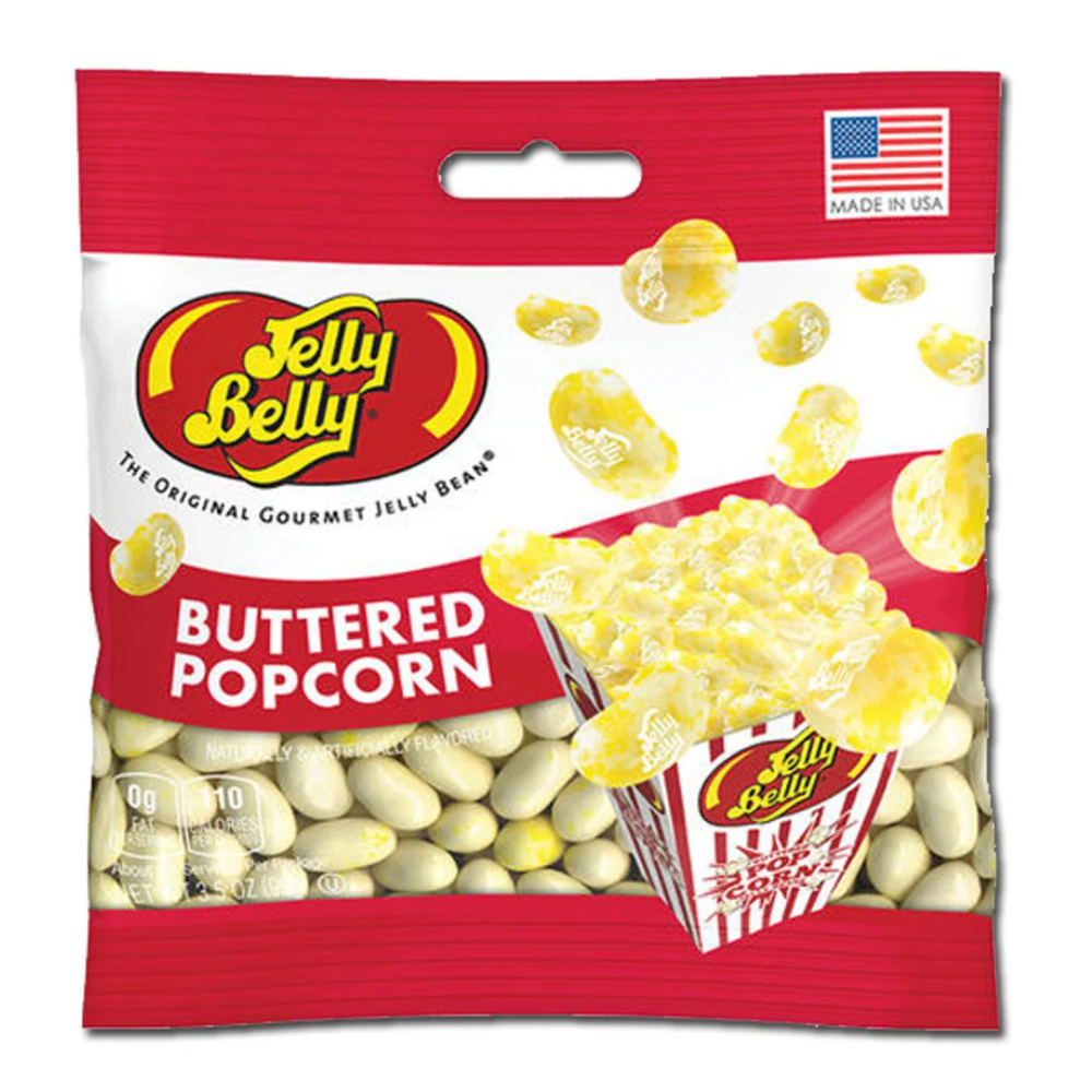 JELLY BELLY BUTTERED POPCORN 3,5 OZ x 12 unidades