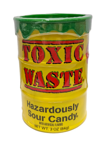 TOXIC WASTE YELLOW BANK 3oz BARRIL