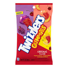 TWIZZLERS GUMMIES PEG BAG 7 OZ