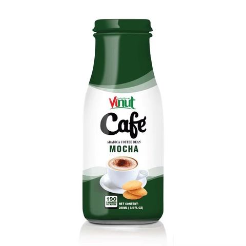 VINUT COFEE BOTELLA VIDRIO MOCHA 250 ML