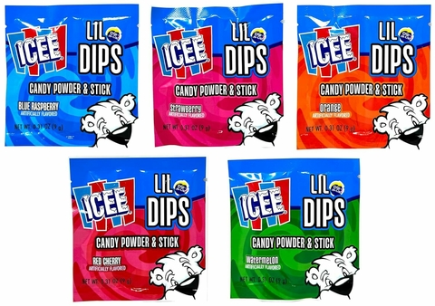 ICEE LIL DIPS CANDY POWDER SINGLES 31OZ