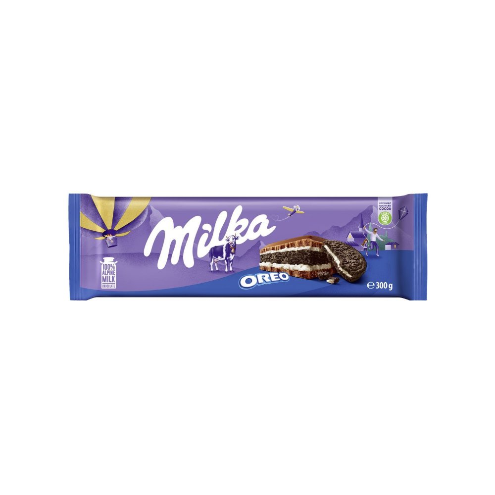 MILKA OREO TABLET 300G