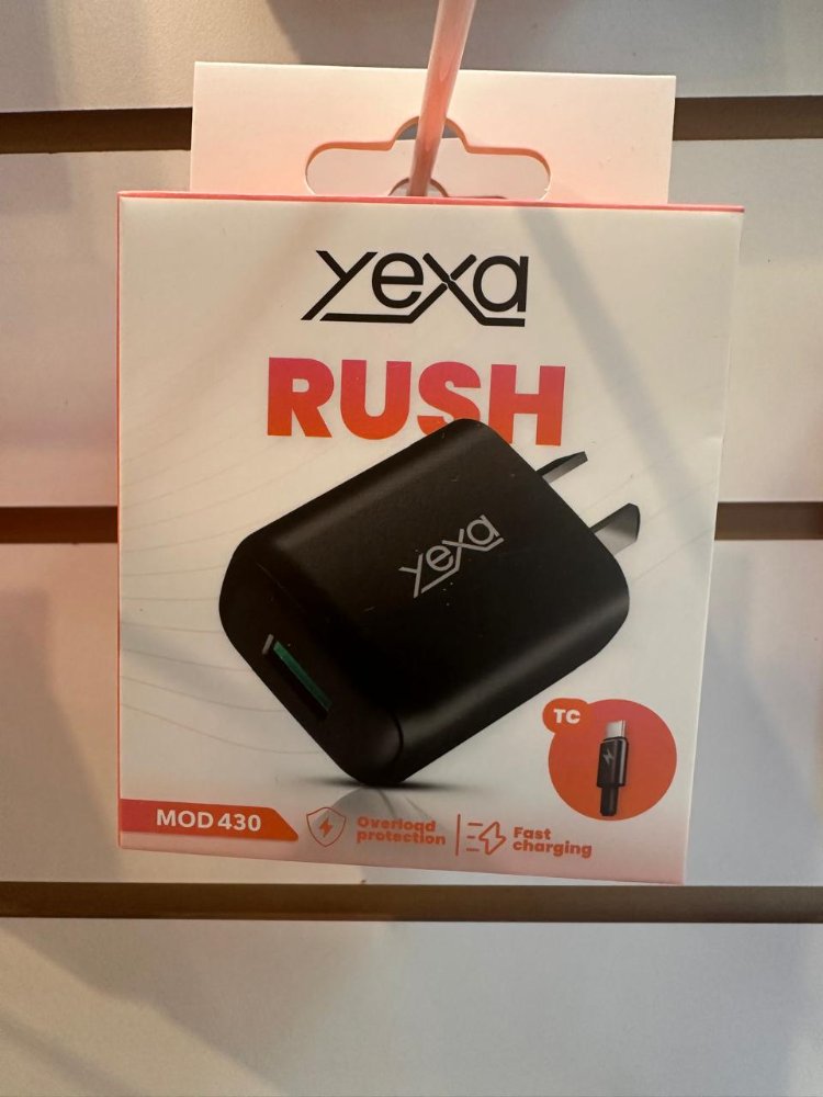 cargador rush con cable usb-c