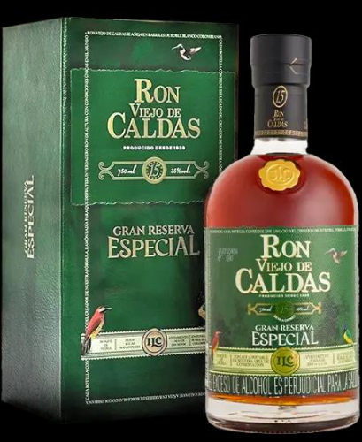 RON VIEJO DE CALDAS 15 AÑOS X 750 ML