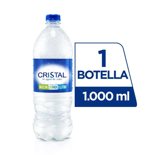 AGUA CRISTAL X 1000 ML
