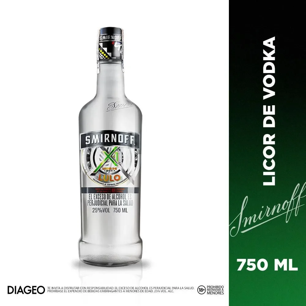 SMIRNOFF LULO X 750 ML