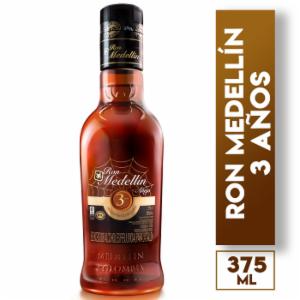RON MEDELLIN 3 AÑOS X 375 ML