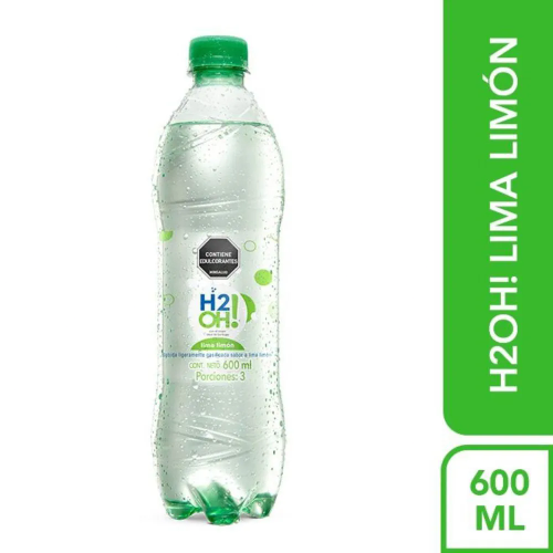 H2O LIMA-LIMON X 600 ML
