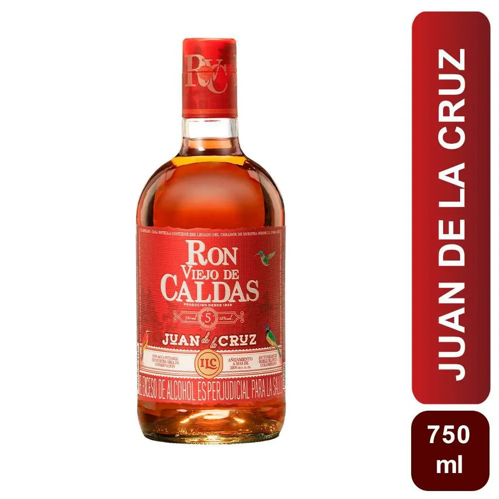 RON V.C JUAN DE LA CRUZ 5 AÑOS X 750 ML