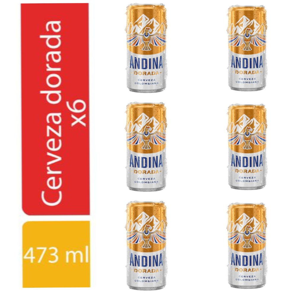 ANDINA DORADA LATON X 473 ML