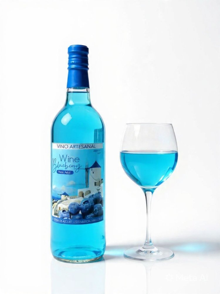 VINO AZUL (ARANDANOS) X 750 Ml