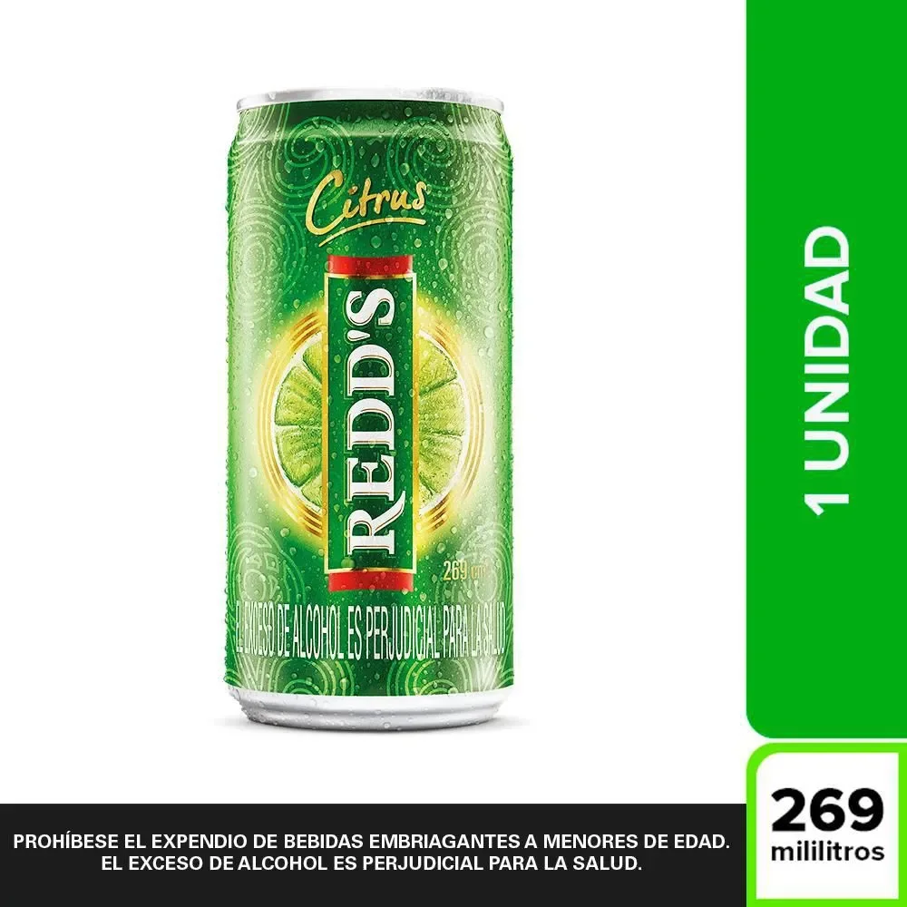 REDDS CITRUS LATA X 269 ML