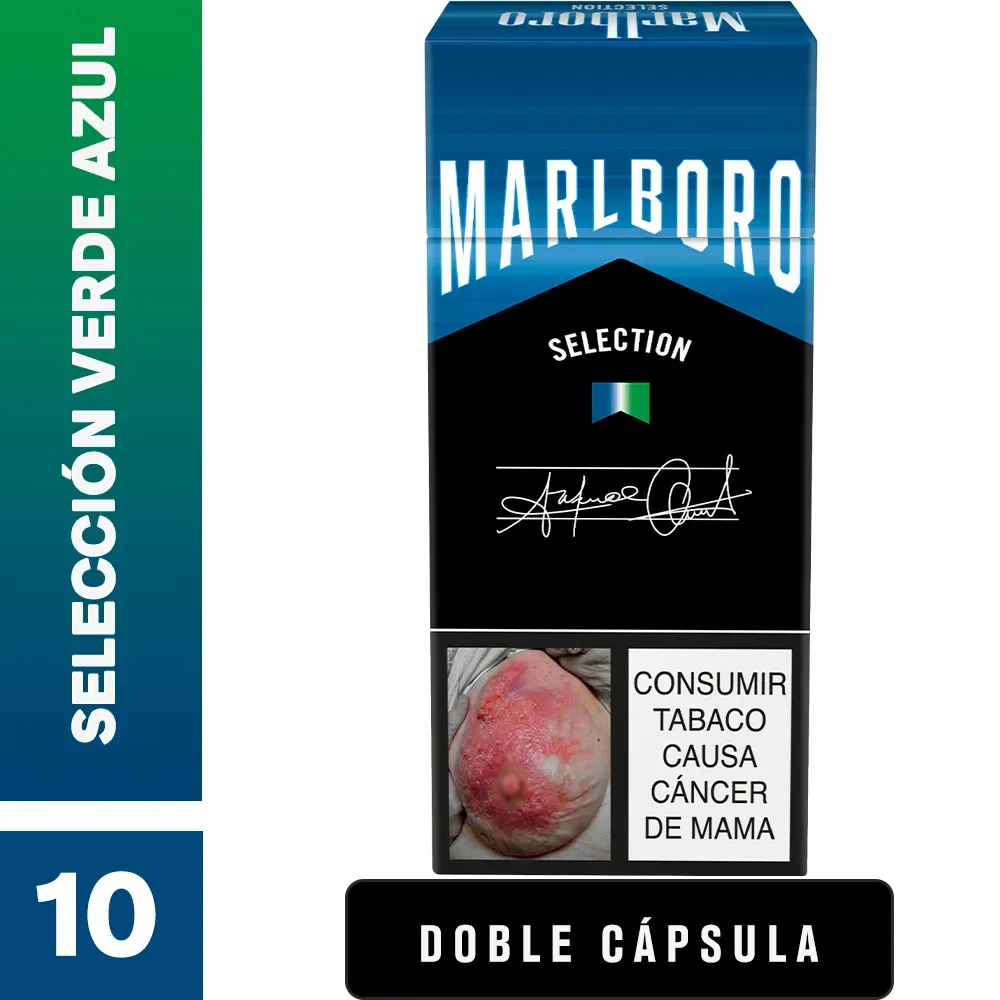 MARLBORO VERDE AZUL X 10 UND