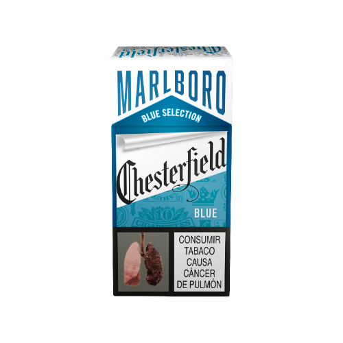 CHESTERFIELD MARLBORO BLUE X 10 UND
