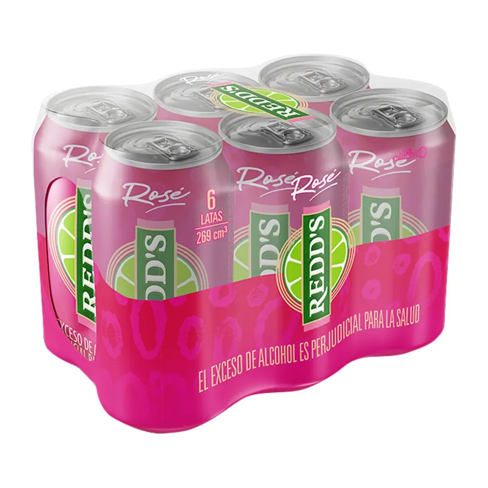 REDDS ROSE LATA X 269 ML SIXPACK