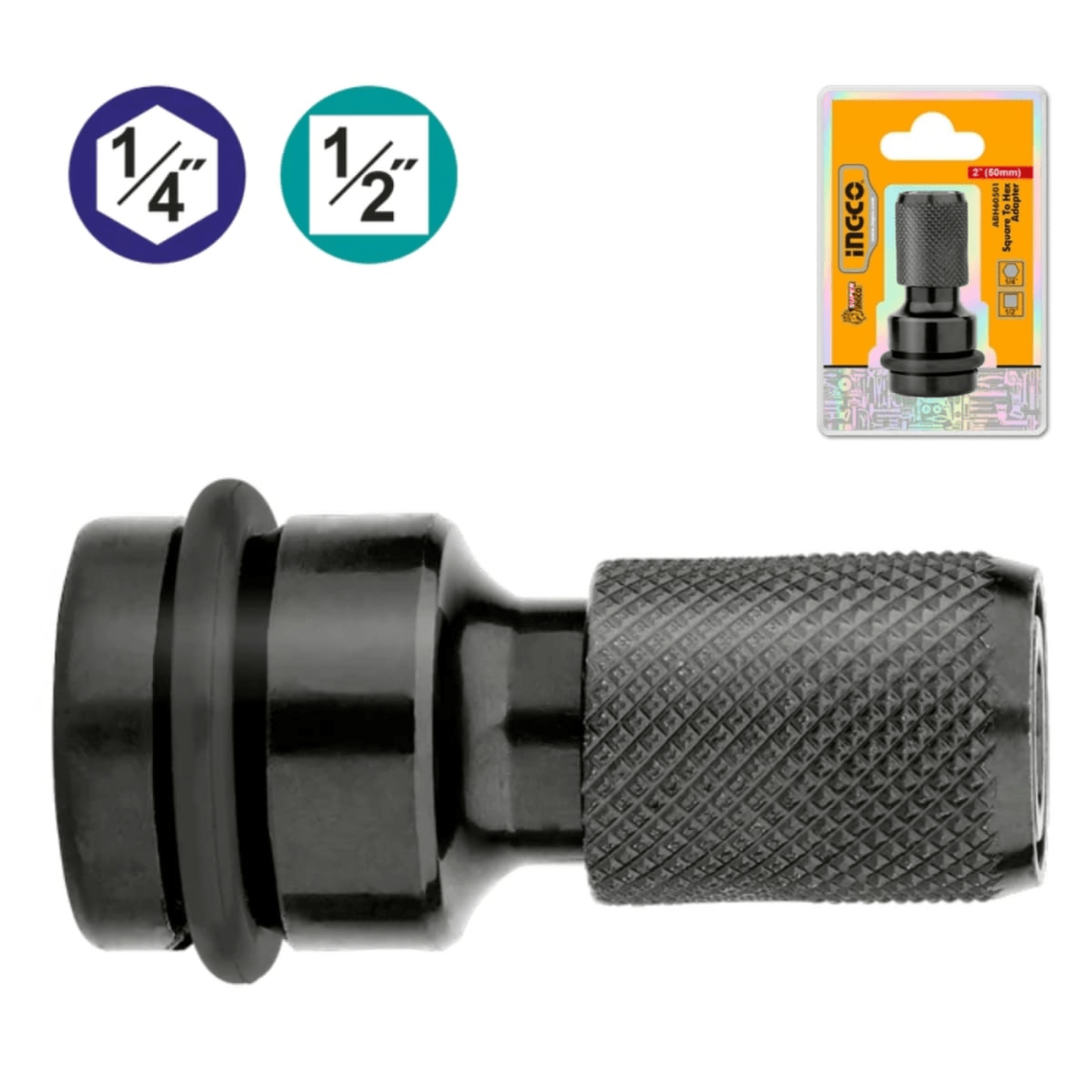 ADAPTADOR 1/2 A HEXAGONAL 1/4
