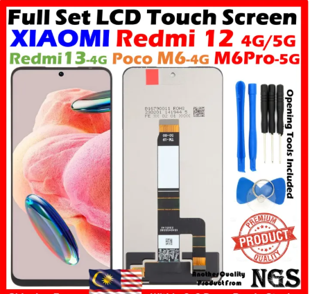 REDMI 12 4G/5G/REDMI 13/POCO M6 4G/POCO M6 PRO 5G Original