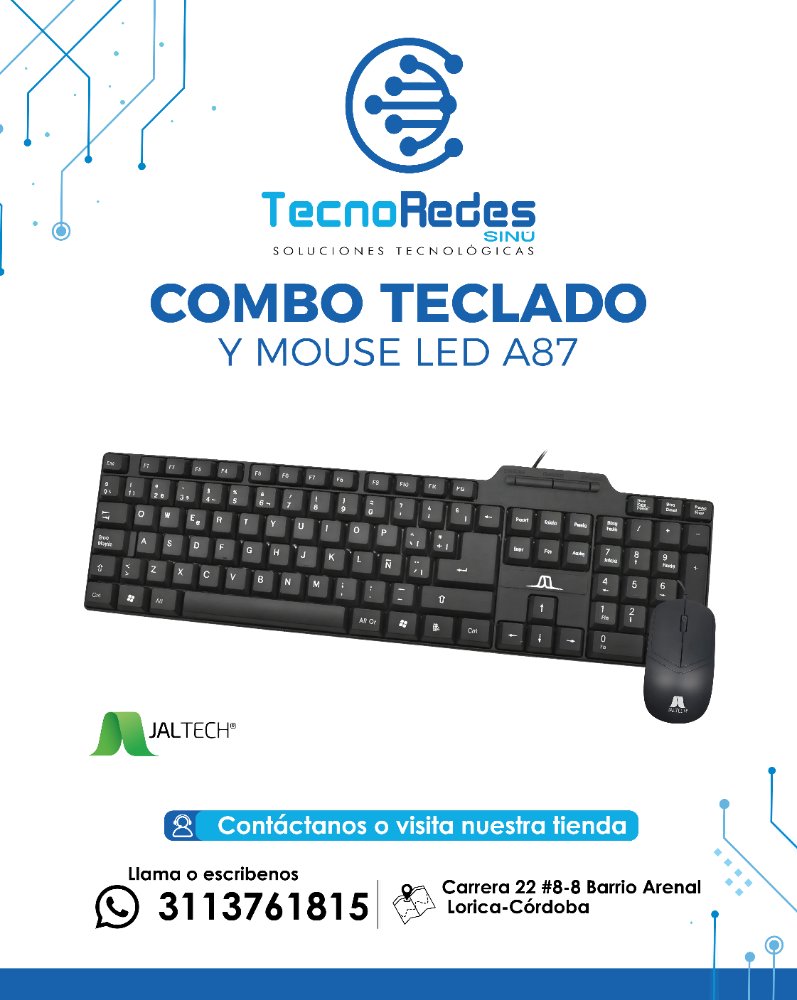 COMBO JALTECH MOUSE Y TECLADO