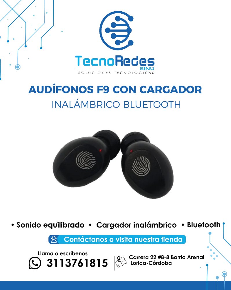 AUDIFONOS BLUETOOTH TWS  F935