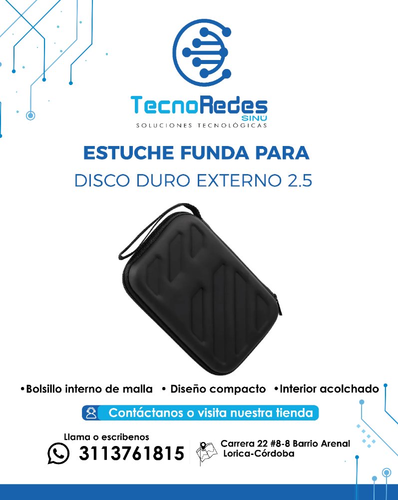 ESTUCHE RIGIDO DISCO DURO