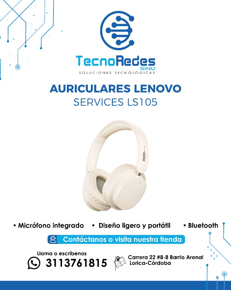 AUDIFONOS LENOVO SERVICES LS105