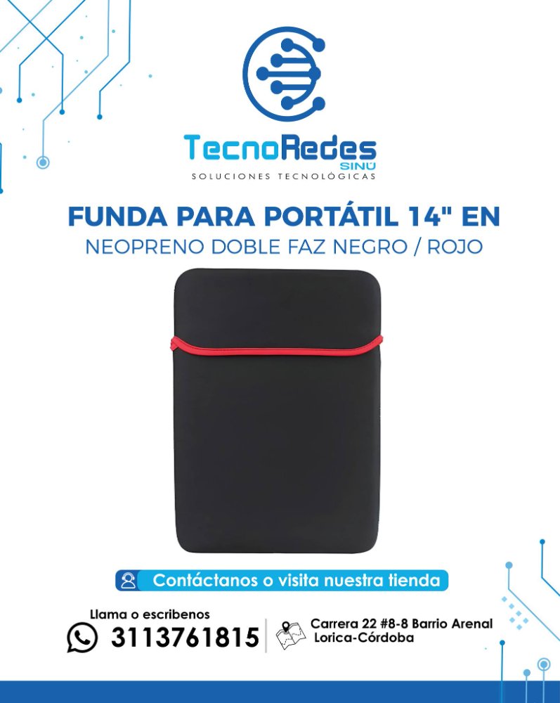 FUNDA PORTATIL NEOPRENO 14