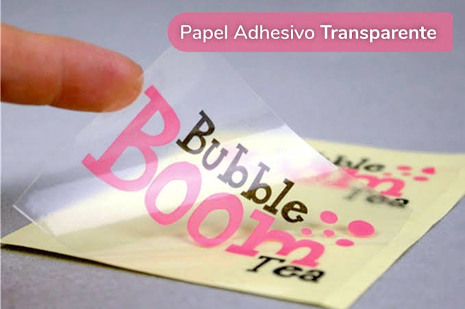 Vinil impreso transparente