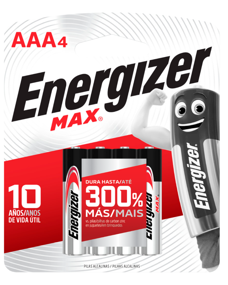 PILA AAA X4 ENERGIZER