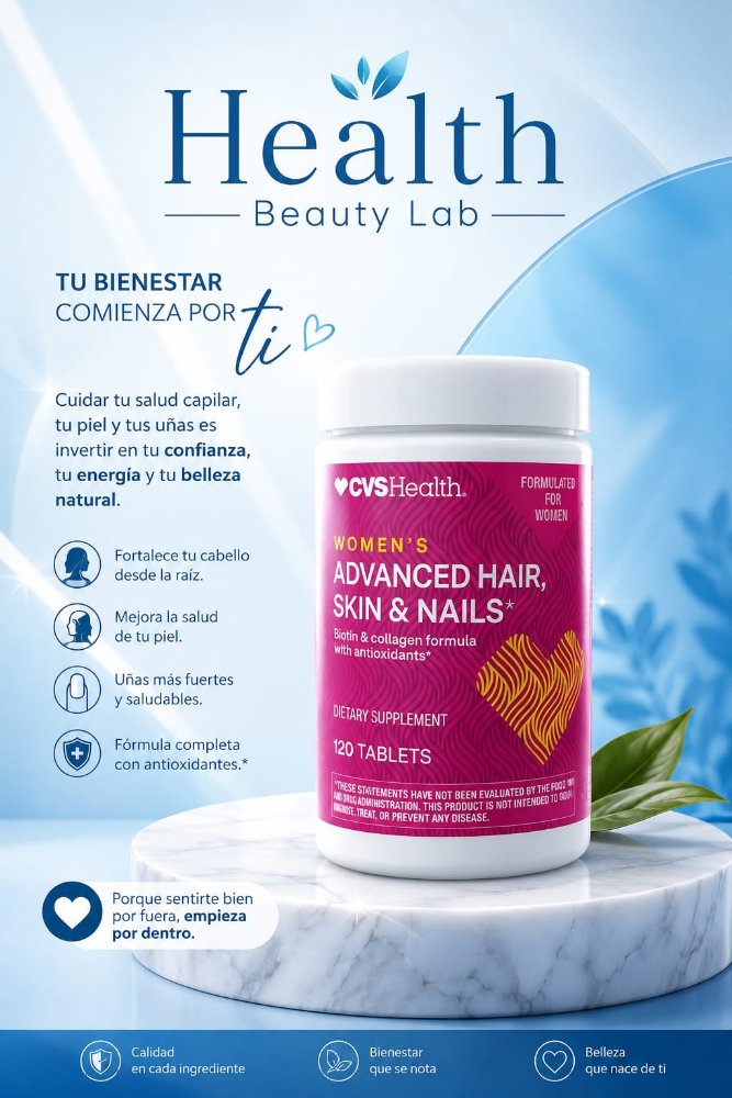 Womesn´s ADVANCED HAIR, SKIN AND NAILS.