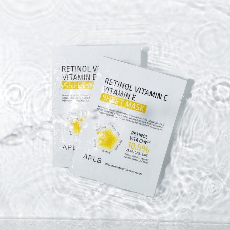 RETINOL VITAMINA C-E SHET MASK