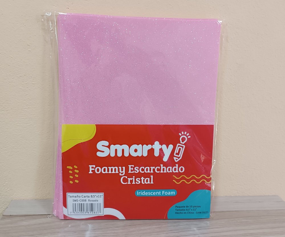 Fomy Escarchado Rosado