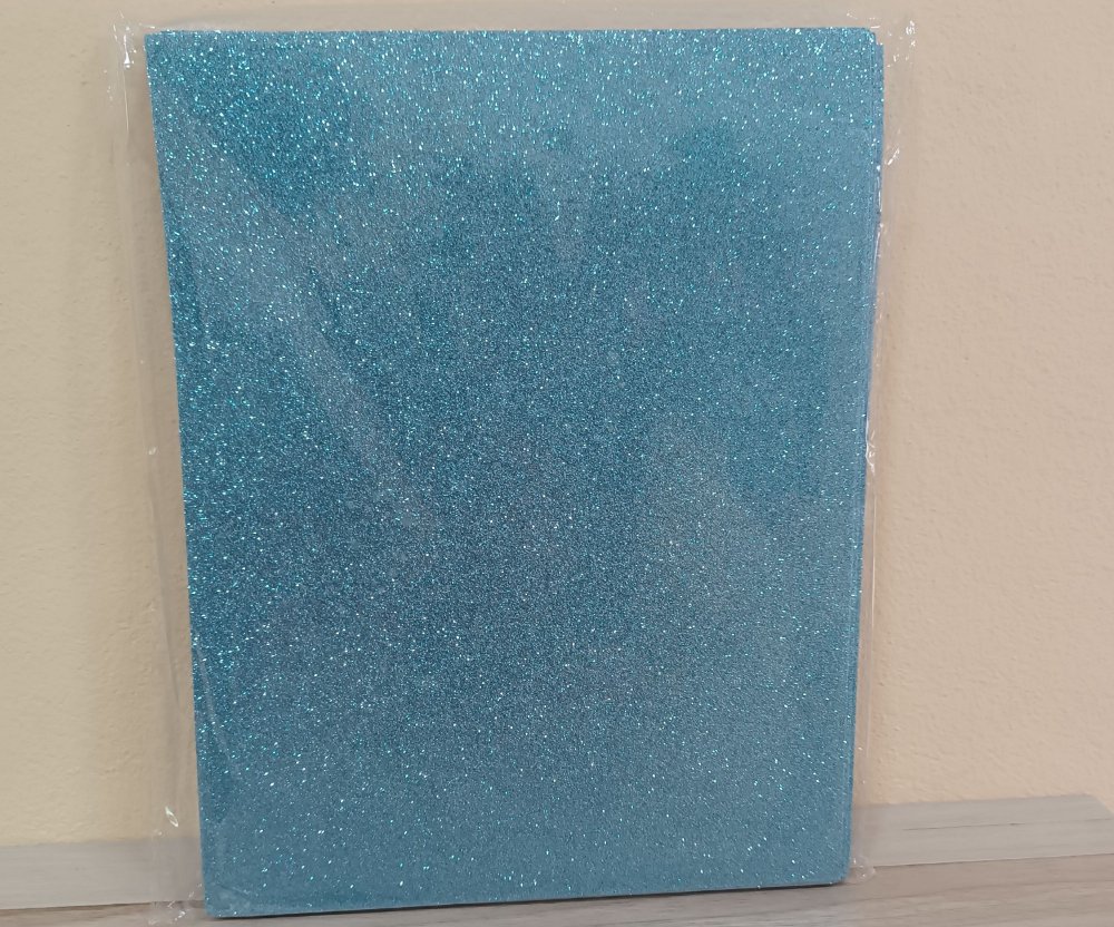 Fomy Escarchado Azul Cielo