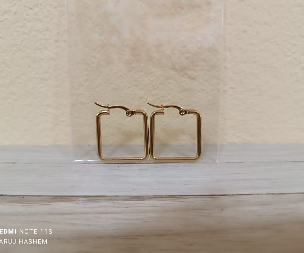 Aretes de Acero inoxidable.