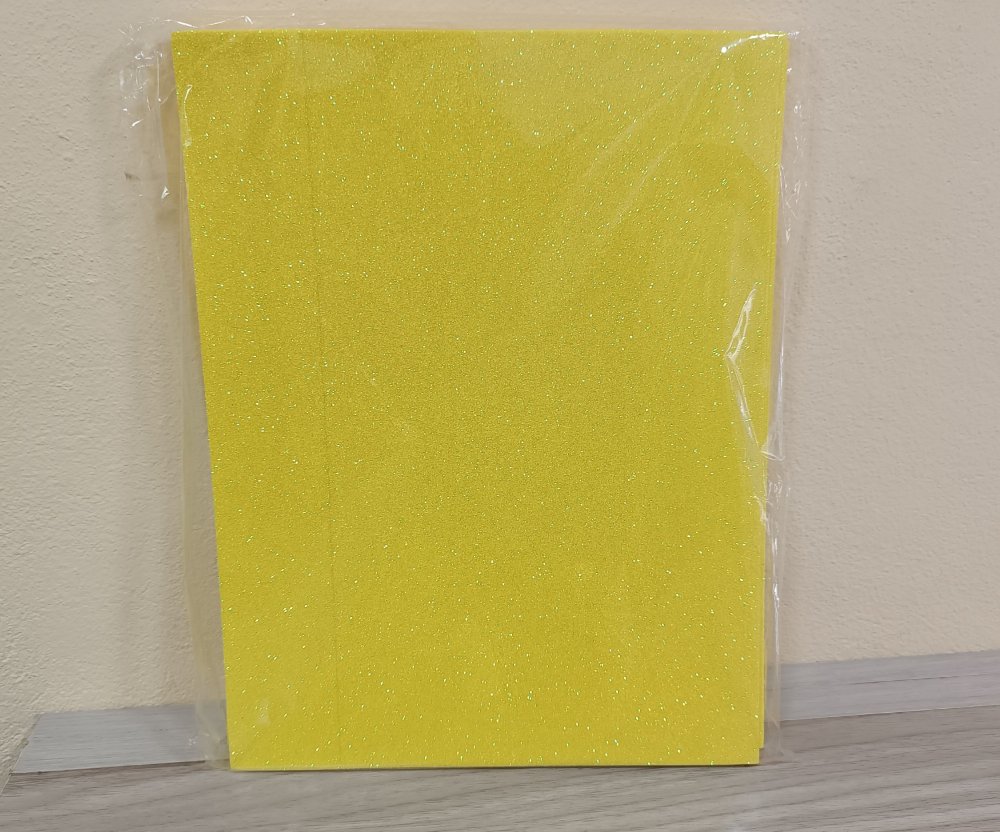 Fomy Escarchado Amarillo