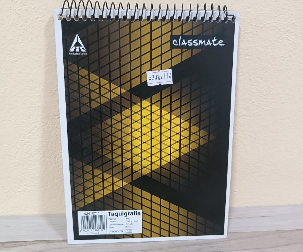 Libreta Rayada Scribe