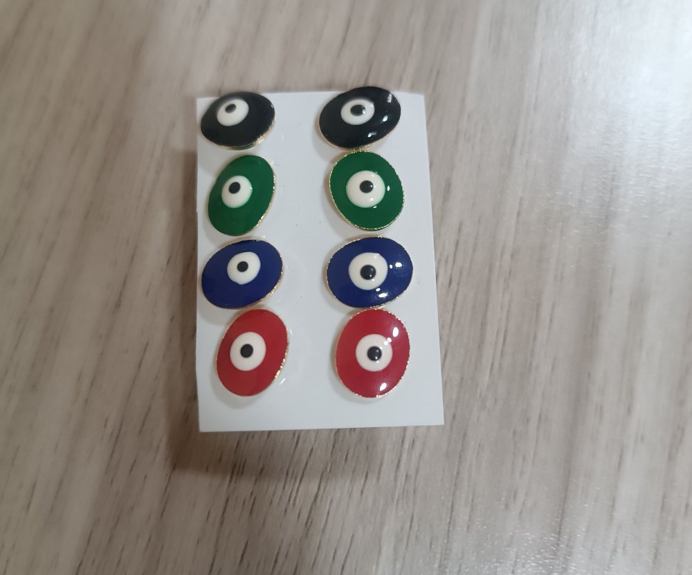 Aretes Ojos de Pescado