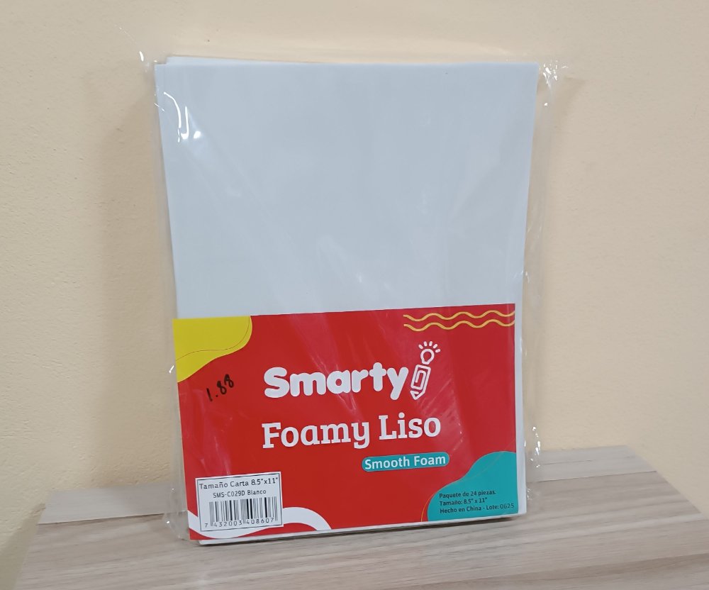 Fomy Liso Blanco